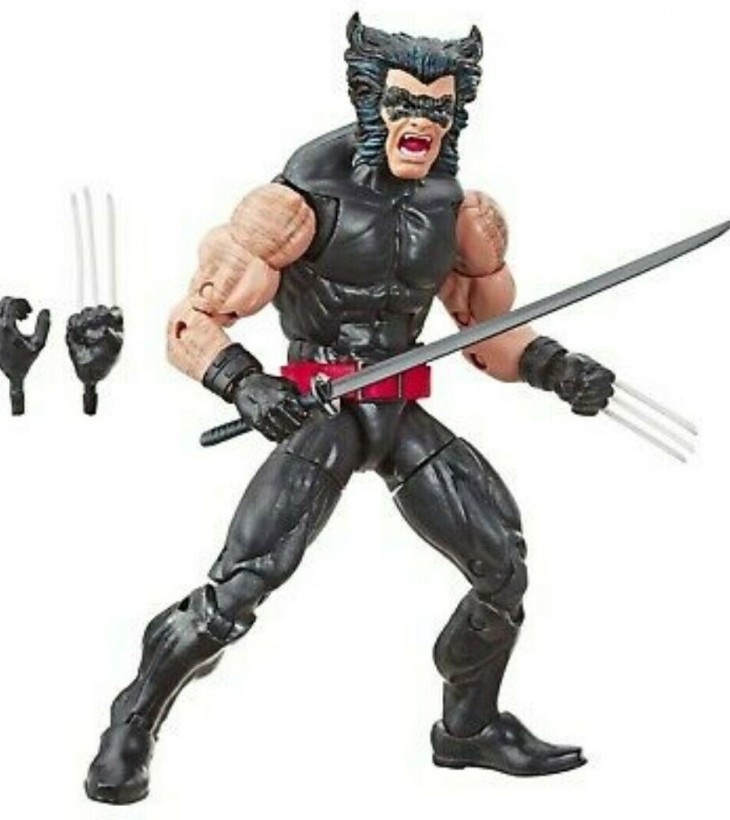Marvel-80th-anniversary-the-uncanny-X-men-Wolverine-Hasbro-15-cm-sabre