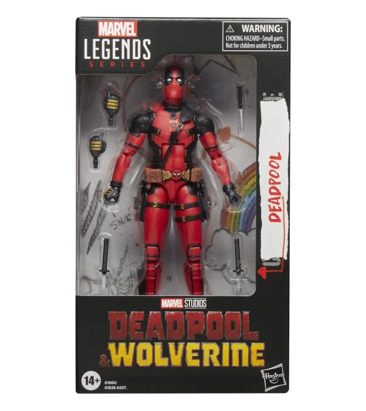 DEADPOOL 3 MARVEL LEGENDS...