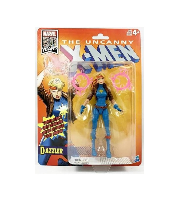 Marvel-80th-anniversary-the-uncanny-X-men-Dazzler-Hasbro-15-cm-boite