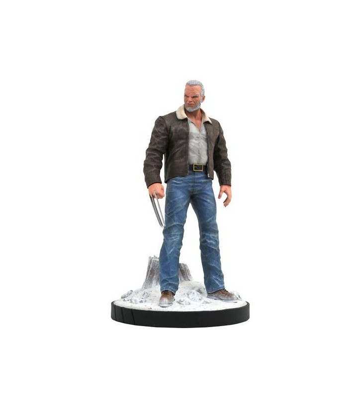 Marvel-premier-collection-old-man-Logan-resin-statue-23-cm-face