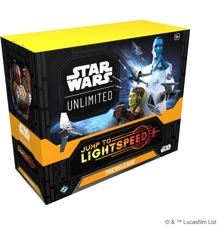 STAR WARS UNLIMITED TCG JUMP TO LIGHTSPEED PRERELEASE BOX - EN