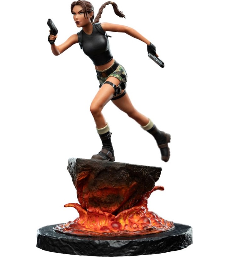 TOMB RAIDER STATUE LARA...