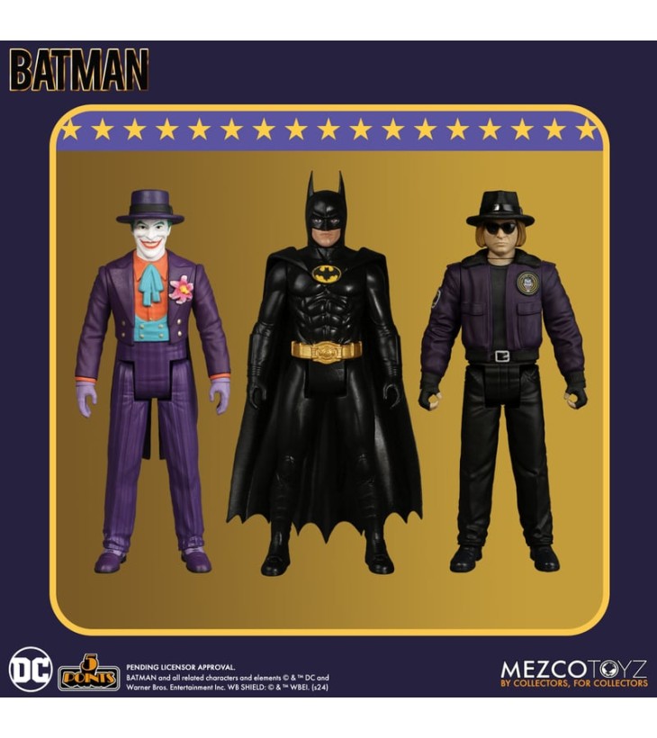 BATMAN 1989 5POINTS PACK 3...