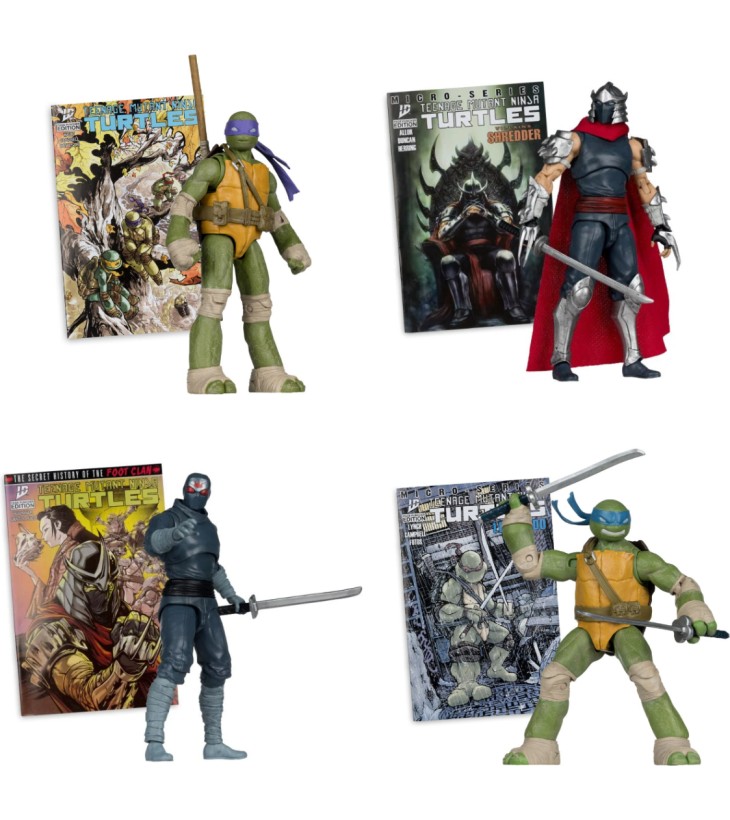 TMNT PAGE PUNCHERS LOT 4...