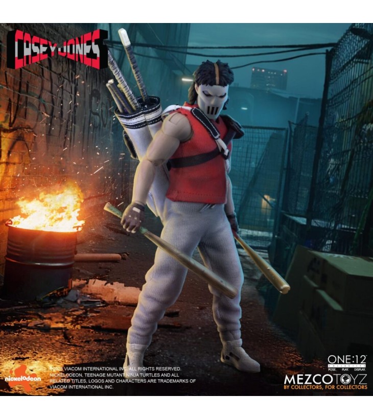 TMNT ONE 12 FIGURINE CASEY...