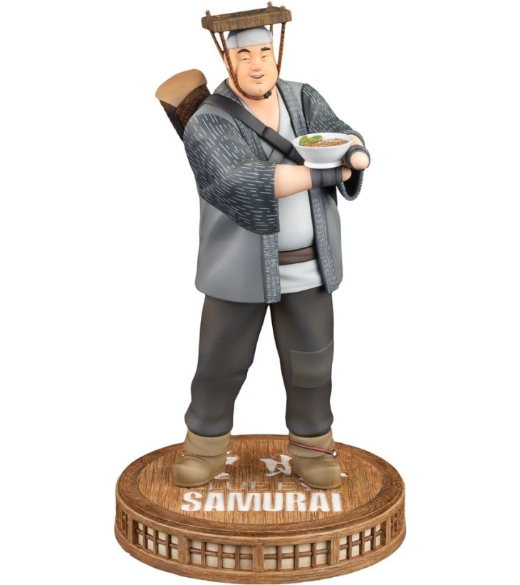 BLUE EYE SAMURAI STATUE RINGO