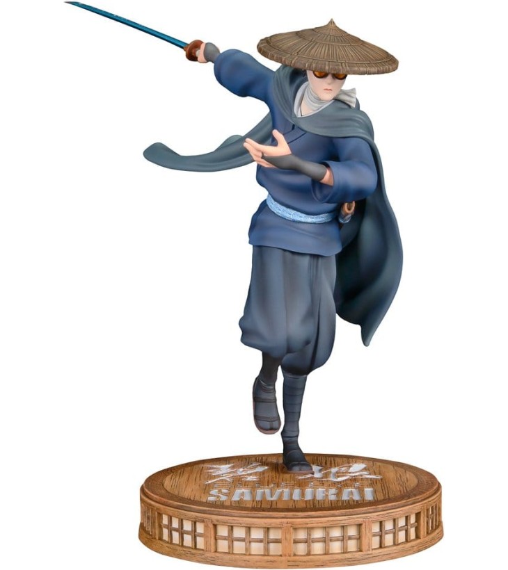 BLUE EYE SAMURAI STATUE MIZU