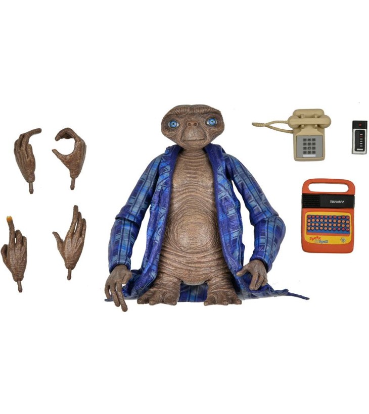 E.T., l'extra-terrestre figurine Ultimate Deluxe E.T. 11 cm - NECA Neca  634482550793 : Breizh Comic's : Figurine Manga et Comics
