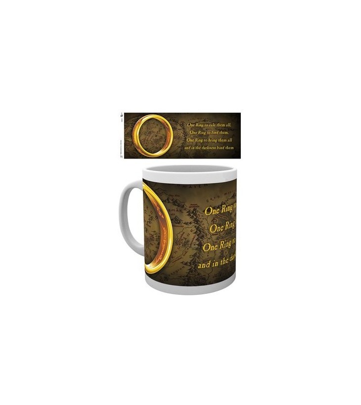 MUG LORD OF THE RINGS ONE RING