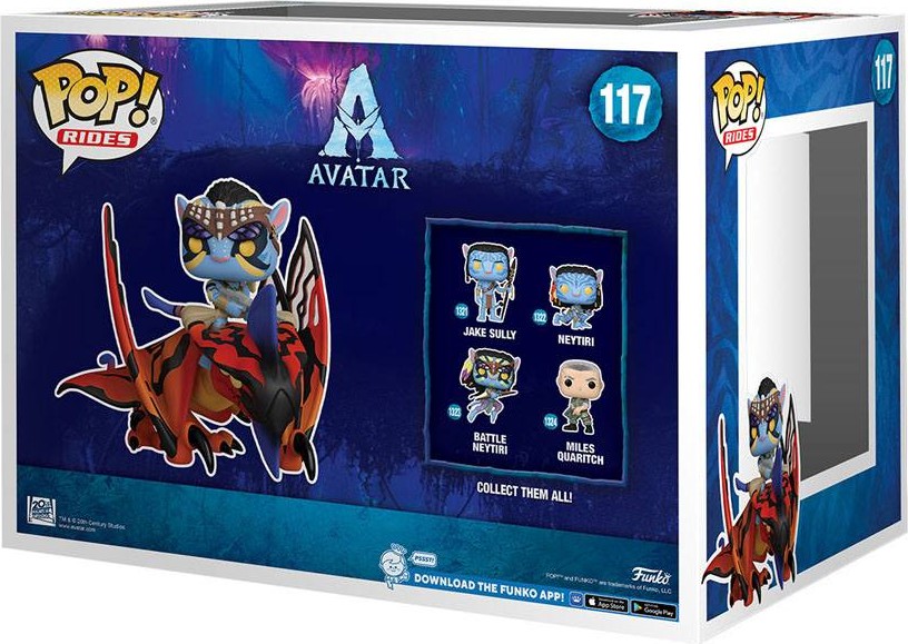 AVATAR figurine Funko Pop! Rides Toruk Makto with Jack Sully