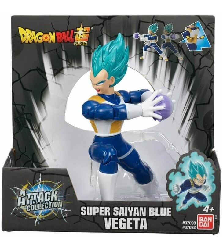 Bandai Dragon Ball Super Super Saiyan Blue Vegeta 17 cm Colorido